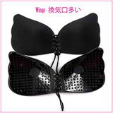 『Beauty + WINGSバストアップ』シリコンヌードブラ紐つき - Beautyplusplus