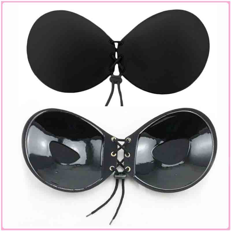 『Beauty + WINGSバストアップ』シリコンヌードブラ紐つき - Beautyplusplus