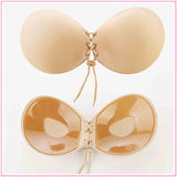 『Beauty + WINGSバストアップ』シリコンヌードブラ紐つき - Beautyplusplus